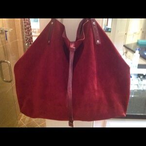 COPY - Tiffany suede/metallic leather bag